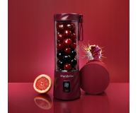 BlendyGo Blender personalny 3 burgundowy - 1196765 - zdjęcie 3